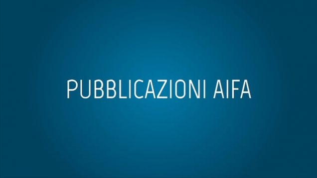 Pubblicazioni AIFA